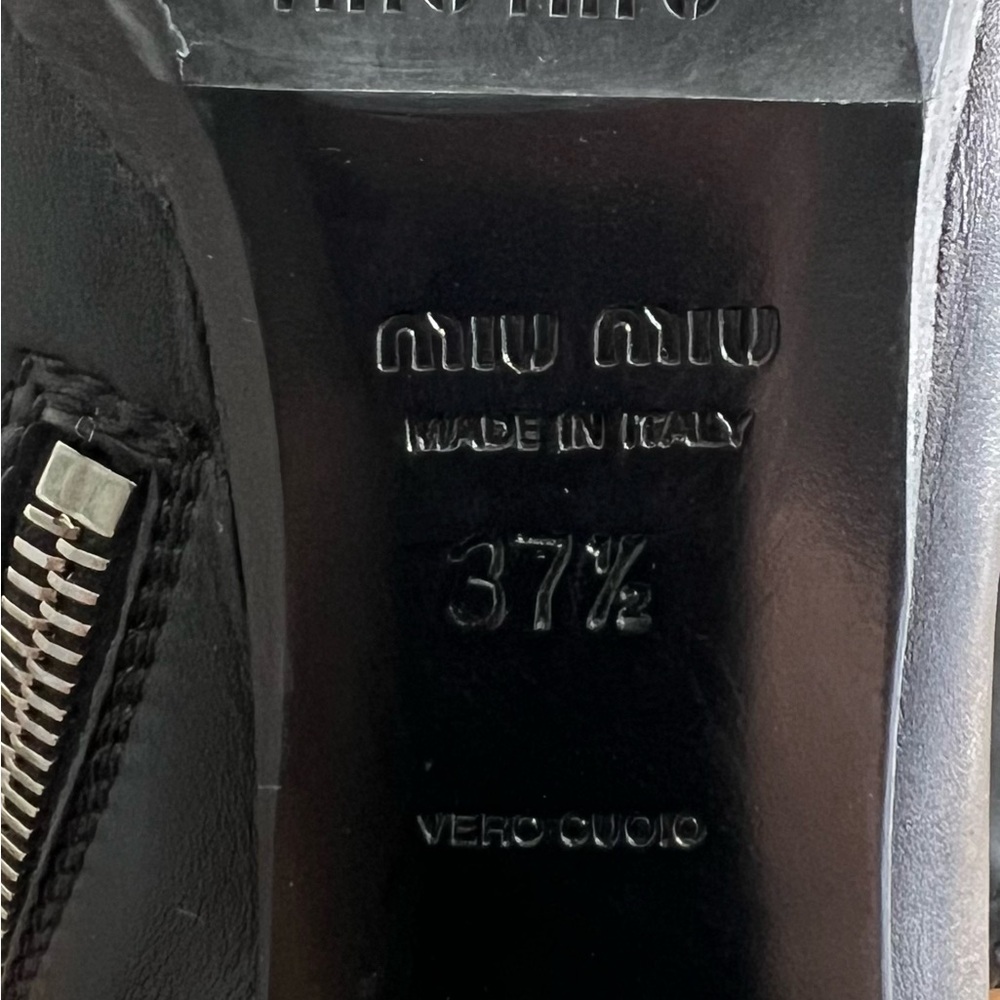 Miu Miu lace up boots - Picture 11 of 11